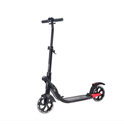 China 200mm PU Wheels Most Popular Adult 2 Aluminum Wheels Folding Body Easy Rider Sharing Urban Kicker Kick Scooter For Adult for sale