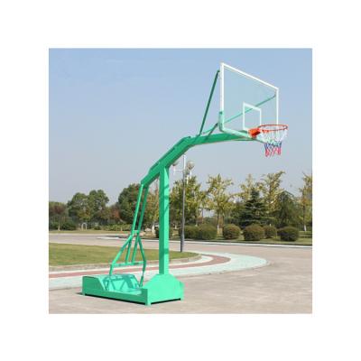 China Movable Adjustable Free Standing Basketball Backboard Rack And Hoop Set for sale