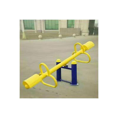 China Fitness Exercise Playground Seesaw Metal Steel Made In China Outdoor Amusement Park for sale