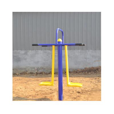 China Outdoor fitness exercise park steel fitness equipment double pendulum apparatus for sale for sale