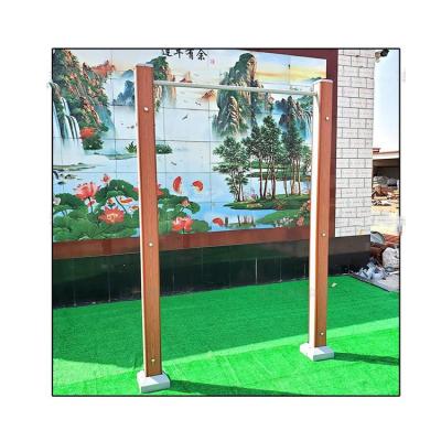 China Horizontal Bar Trainer Open Gym Equipment Outdoor Fitness Stainless Monkey Bars For Adults for sale