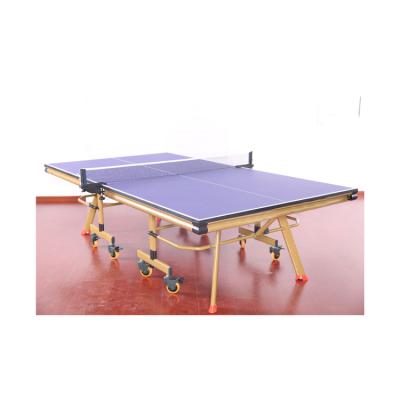 China Good Quality Waterproof Ping Pong Table High Quality Indoor Fitness Exercise Ping Pong Table for sale