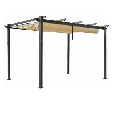 China Activites Garden 10X13 KD Outdoor Aluminum Pergola Gazebo for sale