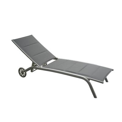 China Industrial Outdoors For Garden / Pool Sun Chaise Aluminum Plastic Lounge Chair for sale