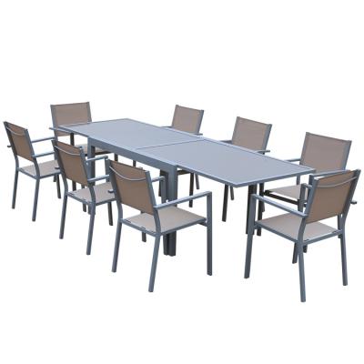 China Zhejiang Industrial High Quality Garden Extendable Outdoor Dining Table for sale