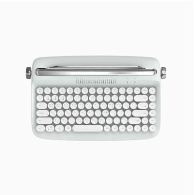 China 2021 Retro Reward (GD) Anti-ghosting Coupon Design BT Keyboard Cute Wireless Keyboard Keyboard With Wrist Support for sale