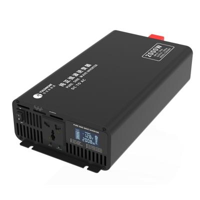 China Off Grid 2000W Pure Sine Wave Power Inverter 12v 24v 48v 60V DC AC 100V 110v 120V 220V 240V 360*173*76mm for sale