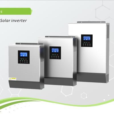 China On-Grid Hybrid Inverter 48V 5000W 5000VA Solar Charge Controller Inverter Converters PWM 467.6*295*120mm for sale