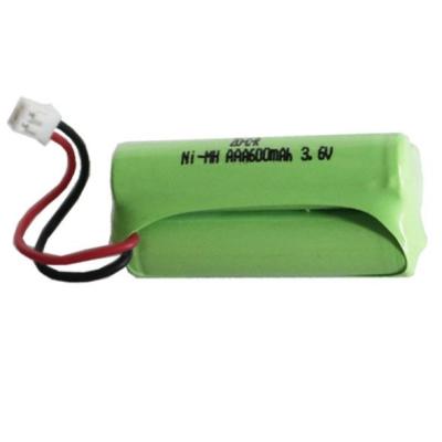 China Toys 9.6v 12v 24v 1/4 AAA nimh Ni-MH rechargeable battery pack 100mah 450mah 500mah 650mah 750mah 850mah for sale