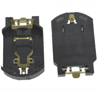 China CR2032 3v SMT SMD Copper Plated CR2032 Battery Holder in Coil or Bulk Packing for sale