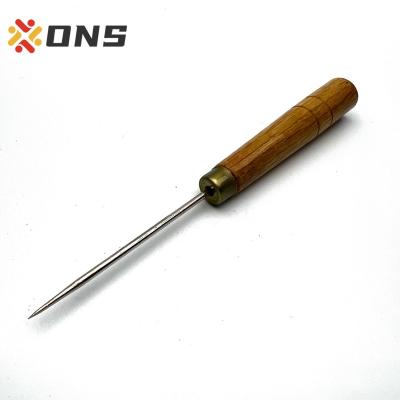 China Hotels Short Handle Real Wood Drill Awl Setting Lacquer Accounting Corrosion for sale