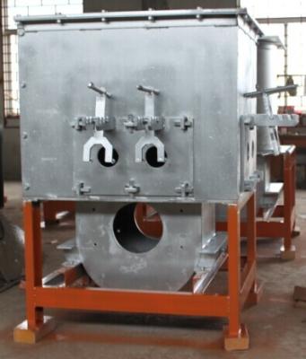 China Electric Copper Melting Furnace 750KG 180KW 0.75 Main Frequency for sale