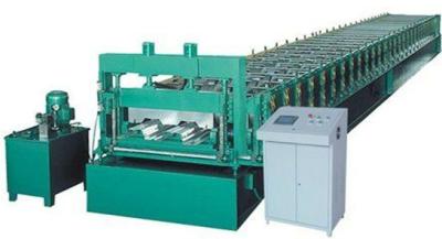 China 3-phase 60Hz Metal Deck Roll Forming Machine 15kw With Electric Control Cabinet for sale