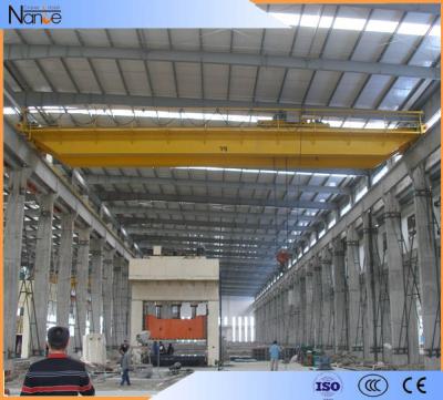 China 16t Electric Traveling Double Girder Overhead Cranes For Repair Shops for sale