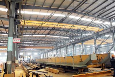 China Single Girder Overhead Medium Duty 5t Bridge Cranes for Machine Shop for sale