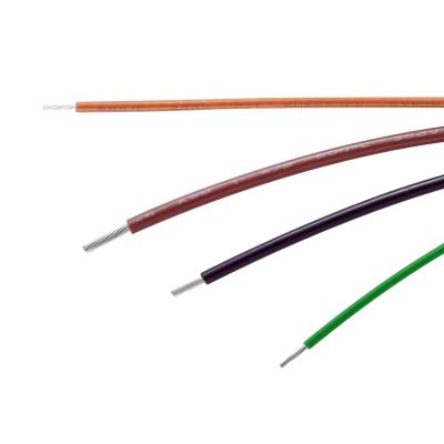 China De PFA Geïsoleerde Kabel op hoge temperatuur 1AWG van het Draad Vernikkelde Koper voor Motor Te koop