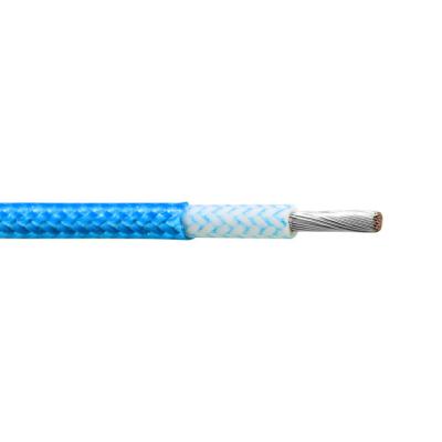 China UL3122 Silicone Rubber High Voltage Silicone Wire Industrial Power Braided Cable 600V for sale