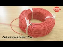 Tinned PVC Insulated Copper Wire 12 AWG For Electronics Equipment