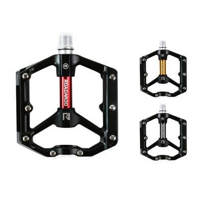 China Outdoor Aluminum Alloy Cycling Pedals Bike CNC Alloy Supporting MTB Pedal Mountain Bike Road Bicycle Non-Slip Pedal for sale