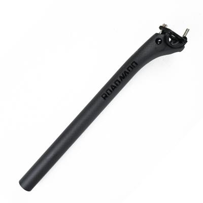 China T800 Carbon Fiber Full Carbon Fiber Mountain Bike Seatpost 27.2/30.8/31.6mm MTB Bike Seat Tube Offset 20mm Bicycle Seatpost for sale