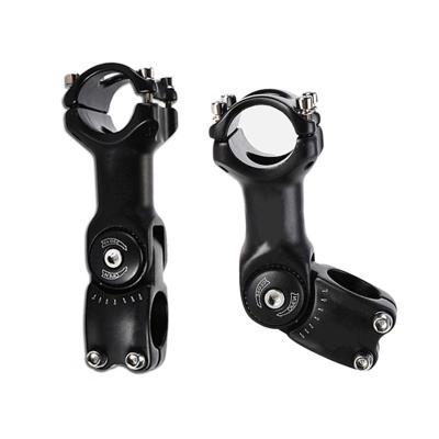 China Bicycle Handlebar Stem Riser 25.4MM Road MTB Mountain Handlebar Adjustable Aluminum Stem Recycling Accessories FZD1117 for sale