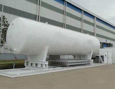 China ASME Vertical Big ISO Tank Container Cryogenic Storage Vessels Long Service Life for sale