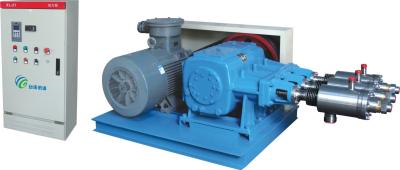 China Blue Color Large Flow Low Noise Cryogenic Liquid Pump 0.02-1.2MPa 1.6-5MPa for sale