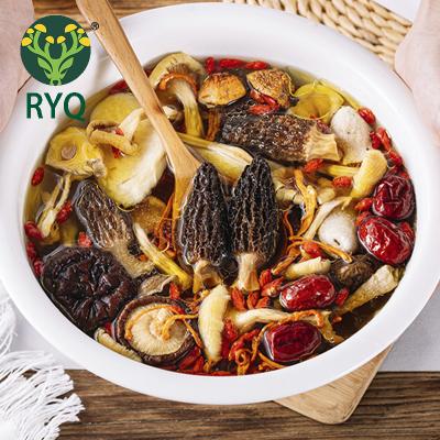 China RYQ Organic Food Dried Instant Soup Bestliving Mushroom Sprinkle Mixed Recipes Wholesale Packing for sale