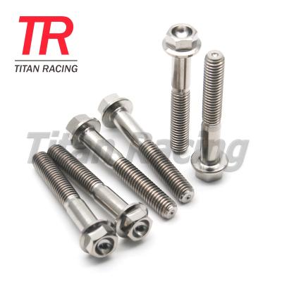 China Hot Selling Titanium Motorcycle Motorcycle Hex Flange Bolt With Great Price for sale