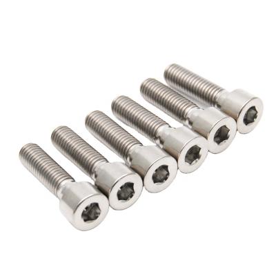 China Ti M4x0.7 Allen Cap Bolt DIN 912 Auto Auto Head Bolts for sale