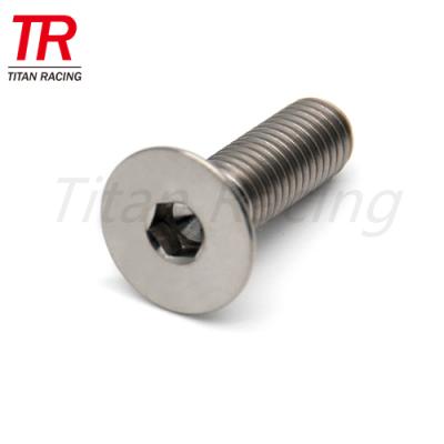 China M 4 x 8 Automotive Titanium Alloy Countersunk Bolts Automotive Countersunk Head Bolt For Motorcycle for sale