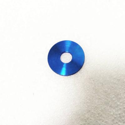 China Ti Gr5 Flat Flat Titanium Parts Combine Color Washes for sale