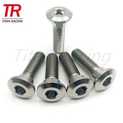 China Automotive Ti Motor Brake Rotor Bolt M8X30mm Automotive Titanium Screw For KAWASAKI Cycling Bolts for sale