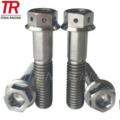 China Motorcycle High Precision Motorcycle Hardware Motorcycle Fasten Titanium Bolts for sale