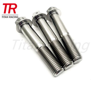 China Titanium Alloy Factory Direct Titanium Fasteners M 10 x Gauge 70 Titanium Bolts Screw For BIKE for sale