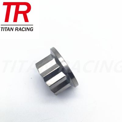 China Auto industry china manufacture m10 titanium nut 12 point flange gr5 nut for racing performance for sale