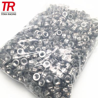 China Titanium Motorcycle CNC Machine 12 Point Flange Nuts for sale