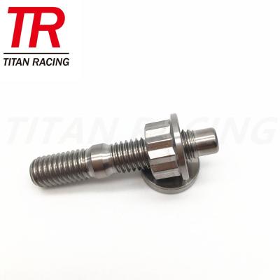 China Gr5 M10x1.25x40mm Round Titanium Exhaust Manifold Stud Kits Titanium Exhaust Manifold Stud Kits for sale