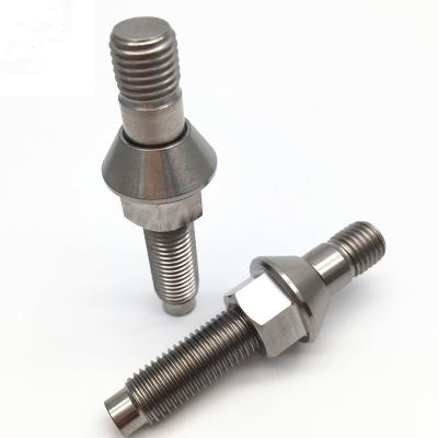 China Ti6Al4V Wheel Bolt / Titanium Titanium Lug Bolt M12 x1.5 & M14 x1.5 for sale