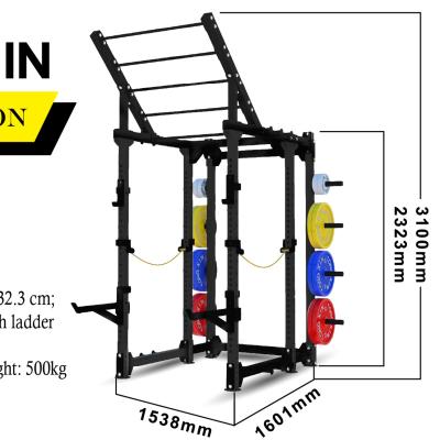 China Critically Acclaimed TX - 060 - Indoor Six Post Power Rack Home Gym for sale