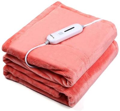 China Hot Sale 160*120cm Electric Anti-Pull Blanket With Timers Portable Heated Blanket for sale