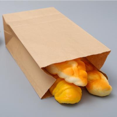 China High Quality Bread Milk Recyclable High Capacity Paper Packaging Various Customized Grocery Packing Bag for sale