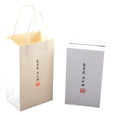 China Wholesale custom high quality creative bag simple home food white paper festival packaging gift bag hardcover factory logos and patterns for sale