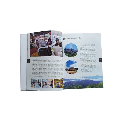 China Custom Hardcover Brochure Wholesale Design Color Brochure Booklet/Magazine Printing for sale