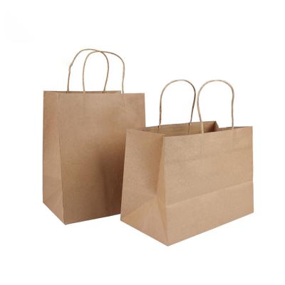 China Wholesale Customized Recyclable Recyclable Kraft And Gift Paper Crosshair Shopping Bags for sale