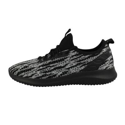 China Knitted W-1284 Casual Sport Shoes Fashion Casual Woman Shoes EVA Slip-On PU Te koop