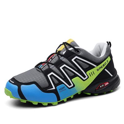 China Wholesale Slip On Big Size Mountain Climbing Non-slip Waterproof Outdoor Hiking functional Shoes for men for sale