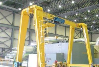 China Jiangte Motor Workshop Overhead Gantry Crane 3 Phase 380v - 420v 30m Hight for sale