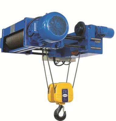 China Safety & Durable Low Headroom Hoist With Trolley For Factory , IP54 of Hoist Frame 5 Ton for sale