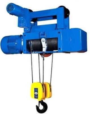 China 12 Ton Lifting Equipment / Monorail Electric Wire Rope Hoist For Warehouse for sale